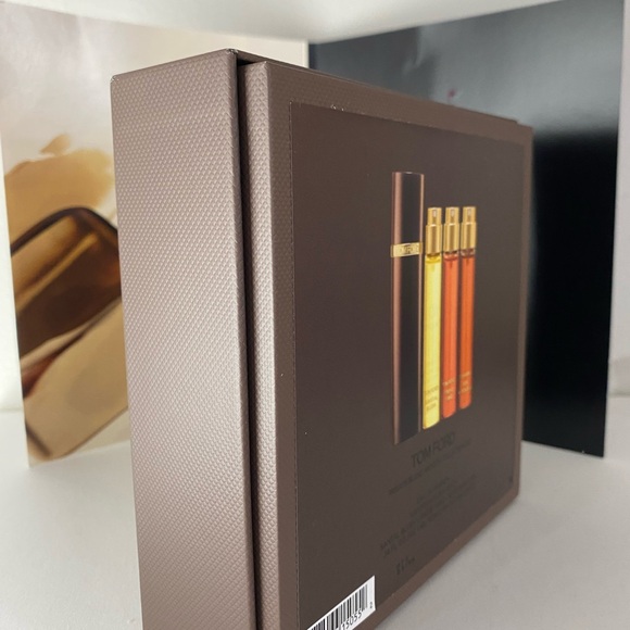 Tom Ford Private Blend Woods Collection Set Santal Blush Ebene Fume Bois Marocai - Picture 6 of 6